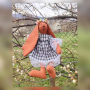 Кукли и зайчета от плат, снимка 1 - Кукли - 44792588