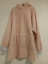 Плюшено розово худи/суитшърт, снимка 1