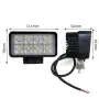 Компактен LED работен халоген 26 W, снимка 4