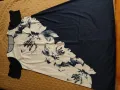 НОВА 3xl раз.56 ЕЛЕГАНТНА ЛЯТНА ТЪМНОСИНЯ РОКЛЯ , снимка 4