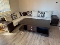 Ъглов диван + обзавеждане, снимка 1