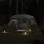 vidaXL Семейна палатка с LED 6-местна светлозелен бързо освобождаване, снимка 3