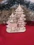 дървени коледни -елхи,фенери,къщички , снимка 7