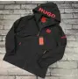 Hugo Boss Мъжка Черна Ветровка С Гумирано Лого🔝Мъжко Пролетно Яке🔝Мъжко Есенно Яке Код B483, снимка 2