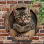 Изкуство за стена с котка, снимка 1