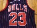 Майкъл Джордан №23 Чикаго Булс НБА баскетболна тениска отлична размер Л и М, снимка 13