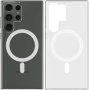 Нов прозрачен магнитен калъф кейс за Samsung S22 Ultra 5G 6,8-инчов Самсунг, снимка 5