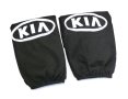 Автомобилни калъфки за наглавници (2бр. К-Т) За Kia Киа / Черни Универсален и Еластичен Модел