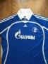 Adidas SCHALKE 2007 2008 HOME FOOTBALL SHIRT - мъжка футболна тениска, снимка 3