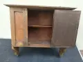 Старинно дървено шкафче за стена, снимка 4
