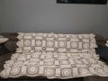 Покривки и карета плетени на една игла и покривки за легла, снимка 1