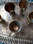 Поднос месинг с 6 чаши, снимка 5