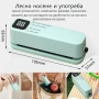 Мини преносима вакуумна машина за запечатване с LED дисплей и USB зареждане, снимка 4