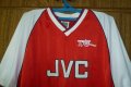 ретро футболен екип Arsenal London JVC, снимка 3