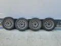 4 Гуми с железни джанти , снимка 1