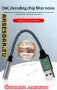 Външна стерео звукова карта от USB A към 3,5 мм аудио жак адаптер с кабел за Hi-Fi jack Слушалки, снимка 7