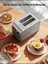 Тостер Ganiza 925W инокс, снимка 3