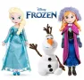 Голяма плюшена кукла Елза и Анна Замръзналото кралство, 50см и Плюшена играчка Олаф, снимка 1