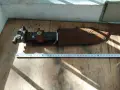 Заводски ловен нож Кинтекс 1300 години България кожена кания, снимка 7