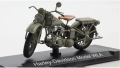 Harley-Davidson WLA мотор - мащаб 1:24 на Наши мотоциклети моделът е нов в блистер, снимка 1
