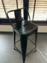 Метален Бар Стол с облегалка, снимка 10