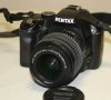Фотоапарат Pentax K-x с обектив Pentax DAL 18-55