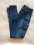 Дамски карго дънки slim S / M странични джобове , снимка 2