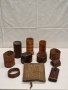 Лот кожени и дървени сувенири, снимка 1 - Антикварни и старинни предмети - 41652834