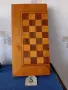 Стари шахове и табла в дървени кутии ръчно изработени през 50-80те години , снимка 18