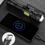 Мощен акумулаторен фенер с XHP160 и COB, снимка 6