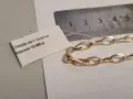 Златно дамско колие 10,96гр., снимка 2
