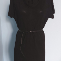 Мекичка еластична брандова рокля тип туника "Benetton"® / унисайз , снимка 1 - Рокли - 36302870
