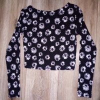 Къса дамска блуза "Н&М" , снимка 4 - Блузи с дълъг ръкав и пуловери - 41784800