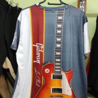 Gibson Les Paul T-SHIRT, снимка 2 - Китари - 41270005