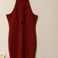 Червена рокля по тялото, снимка 6 - Рокли - 33368805