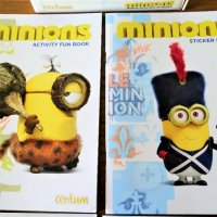 4 детски книжки Миньоните в кутия Minions, снимка 3 - Игри и пъзели - 41634828
