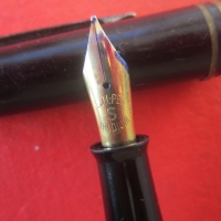 Старинна бакелитова писалка маркирана , снимка 4 - Ученически пособия, канцеларски материали - 36035418
