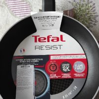 Чисто нов тиган Tefal Resist, снимка 6 - Съдове за готвене - 35930036