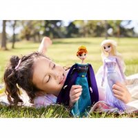 Оригинална кукла Анна - Замръзналото кралство - Дисни Стор Disney Store  , снимка 9 - Кукли - 26609318