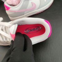 Nike Dunk Pink Нови Дамски Обувки Розови Сиви Маратонки Размер 37 37.5 Номер 23.5см Стелка Женски, снимка 9 - Маратонки - 41421444