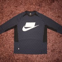 Nike Tech Fleece Polka Dot Men Shirt Sz L / #00528 /, снимка 2 - Спортни дрехи, екипи - 42387533