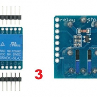 Arduino съвместим Wemos D1 mini WiFi, ESP 8266, shield, DC/DC конвертор, реле ,  Arduino, снимка 4 - Друга електроника - 36360262
