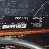 ⏯️С клип. Denon DCD-1100 качествен плеър, снимка 5 - Декове - 34715459