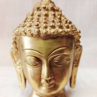 Глава на Буда -11см, снимка 1 - Статуетки - 21069538