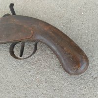 Стар кремъчен пистолет#3, снимка 8 - Антикварни и старинни предмети - 40758134