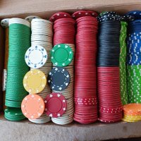 чипове за покер и рулетка 10 вида, снимка 2 - Рулетки - 44686513