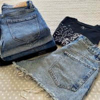 Zara, Bershka, Stradivarius, Pull & Bear дънки, джогър, тениска, разме, снимка 1 - Дънки - 41658842