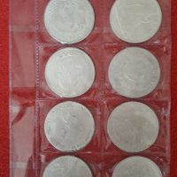 колекция от стари американски доларови монети-реплика, снимка 2 - Нумизматика и бонистика - 41698427