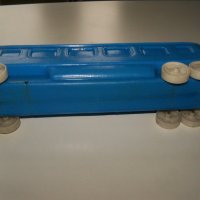 Пластмасово вагонче соц играчка, снимка 4 - Влакчета, самолети, хеликоптери - 39466264