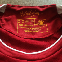 NEW BALANCE FC LIVERPOOL Kids Football T-Shirt Размер 7 г. / 122 см детска футболна тениска 36-60, снимка 7 - Детски тениски и потници - 44585434